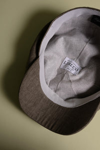 Ivy Contemporary Cap in Belgian Colorful Linen (Choice of Colors) by Wigens