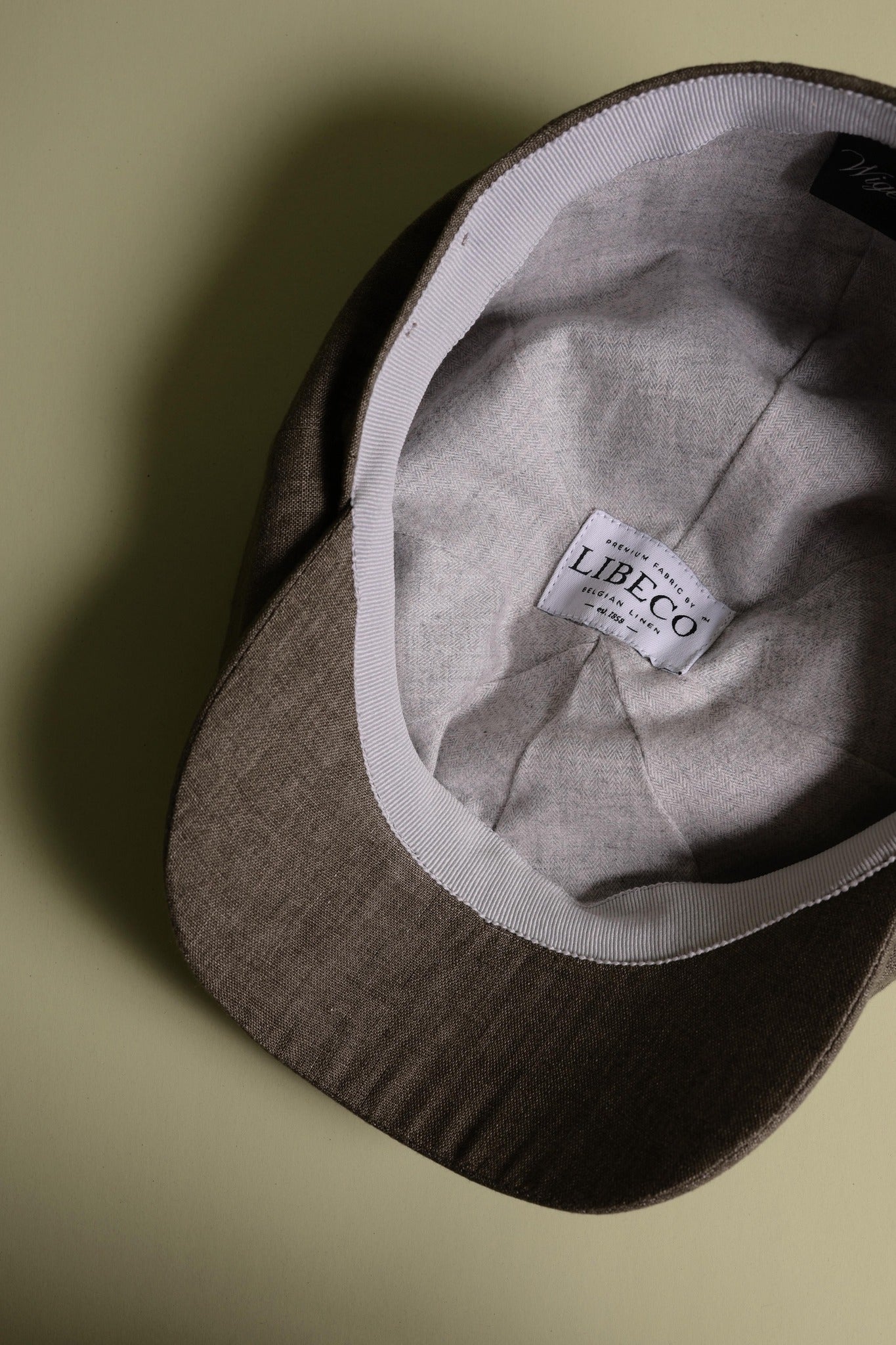 Newsboy Classic Cap in Belgian Colorful Linen (Choice of Colors) by Wigens