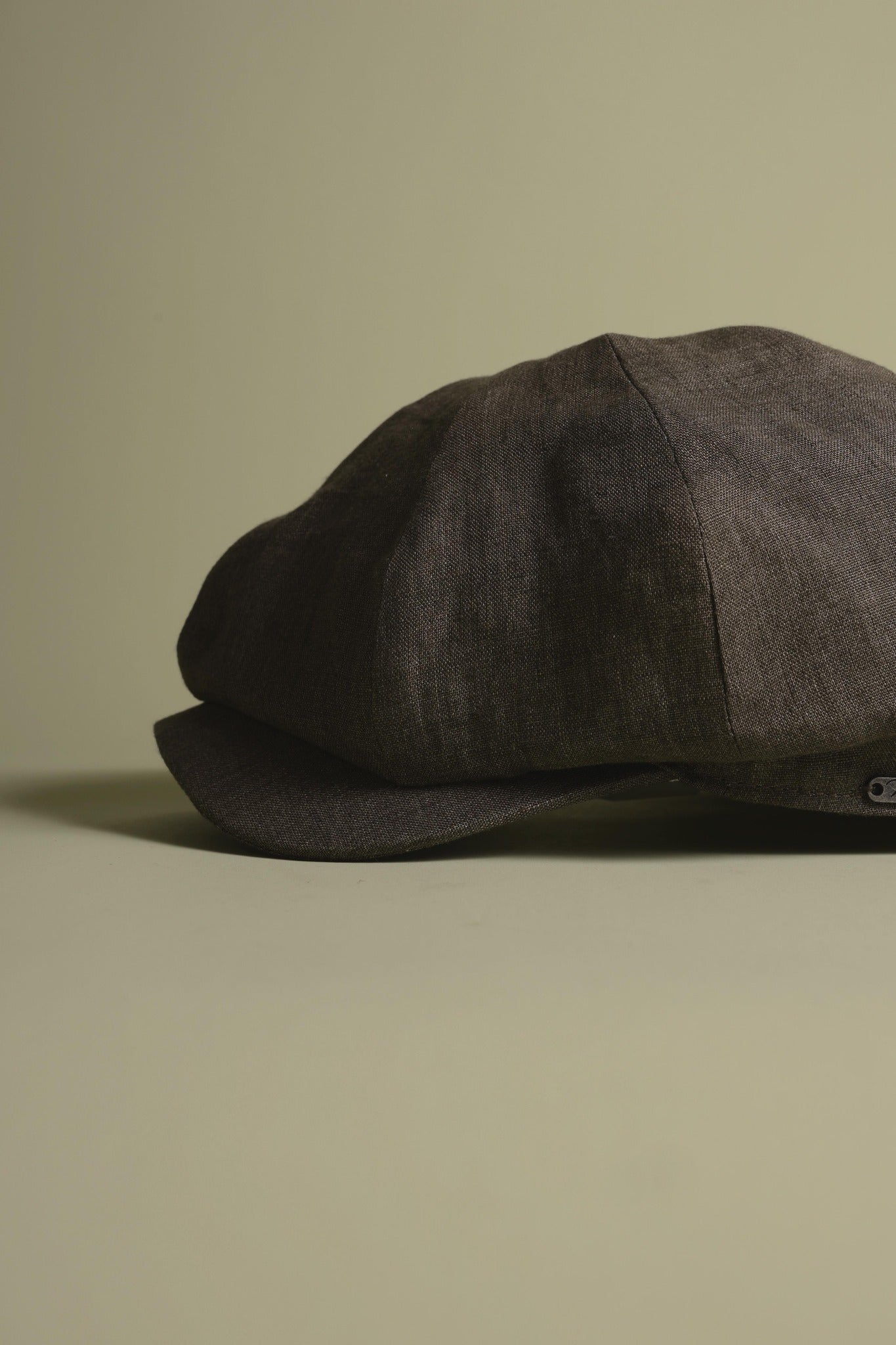 Newsboy Classic Cap in Belgian Colorful Linen (Choice of Colors) by Wigens