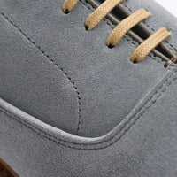 Park Avenue Verse Cap-Toe Oxford Dress Shoe in Steel Grey Suede by Allen Edmonds
