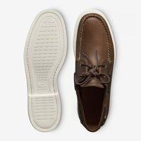 Panama Boat Shoe in Natural Brown Weatherproof Horween Chromexcel Leather by Allen Edmonds