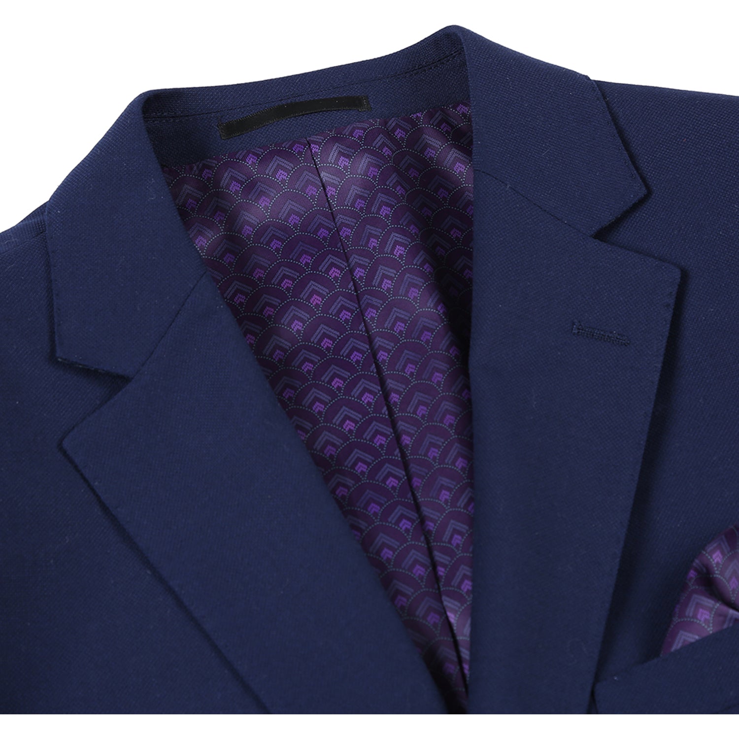 Super 140s Wool Single Breasted CLASSIC FIT Blazer in Blue Navy (Short, Regular, and Long Available) by Renoir