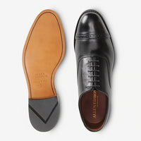 Fifth Avenue Cap-Toe Oxford Dress Shoe in Black Leather by Allen Edmonds