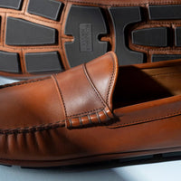 Apex Driving Loafer in Chili Leather by Allen Edmonds
