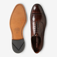 Fifth Avenue Cap-Toe Oxford Dress Shoe in Mahogany Leather by Allen Edmonds