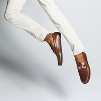 Sebastian Bit Driving Loafer in Mahogany Leather by Allen Edmonds