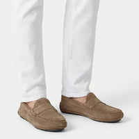 Apex Driving Loafer in Tobacco Suede by Allen Edmonds