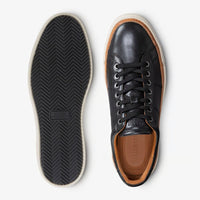 Porter City Derby Lace-Up Sneaker in Black Leather by Allen Edmonds