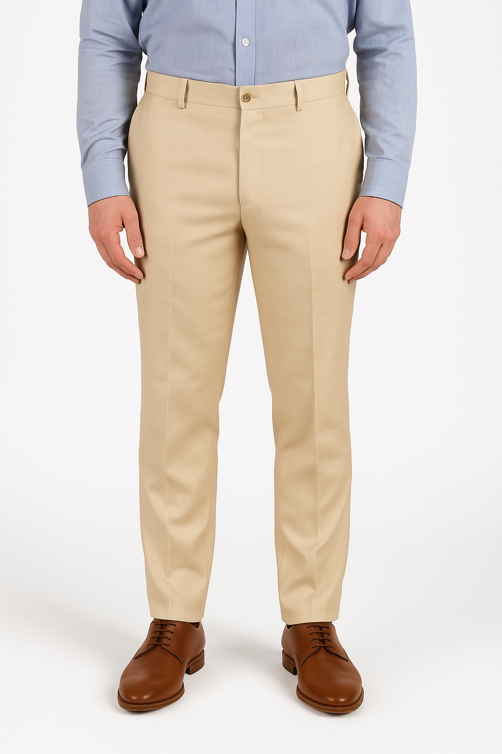 Linen Pant in Butter (Venice Modern Fit) by Berle