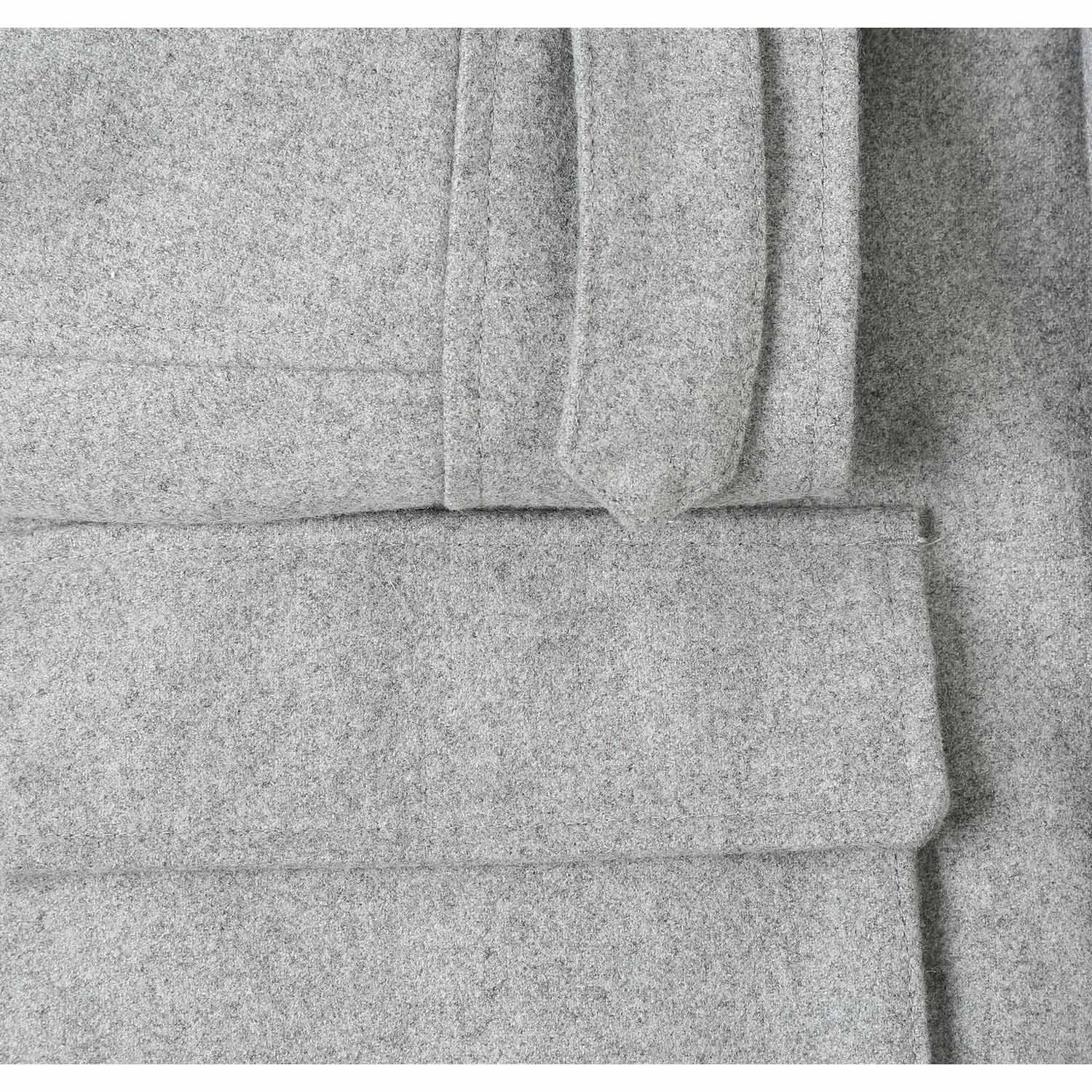 Wool Blend SLIM FIT Short Overcoat in Grey (Regular, Short, & Long Lengths) by English Laundry