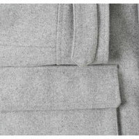 Wool Blend SLIM FIT Short Overcoat in Grey (Regular, Short, & Long Lengths) by English Laundry