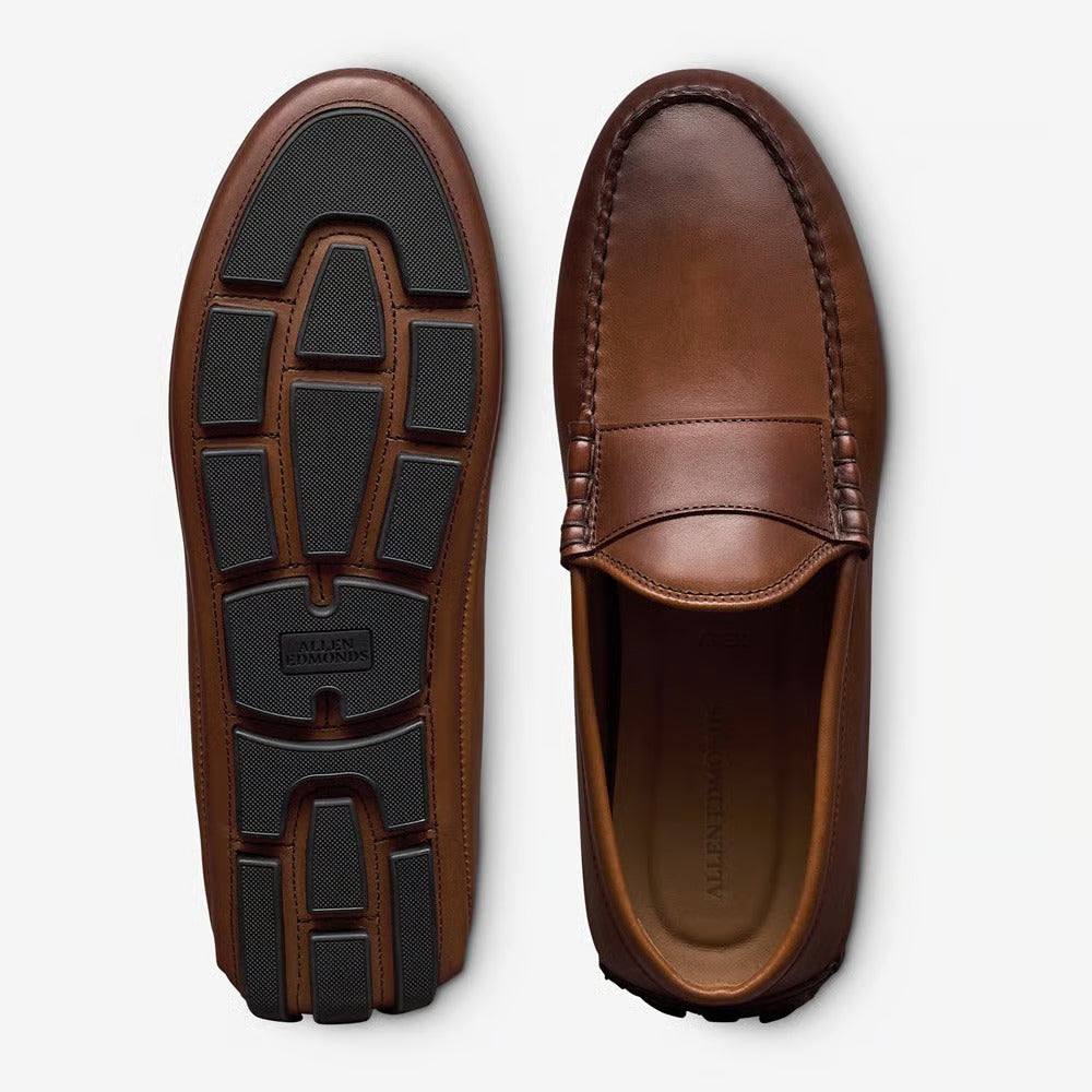 Apex Driving Loafer in Chili Leather by Allen Edmonds