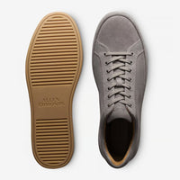 Barnes Lace-Up Sneaker in Grey Suede by Allen Edmonds
