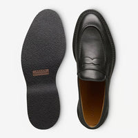 Randolph Verse Penny Loafer in Black Leather by Allen Edmonds