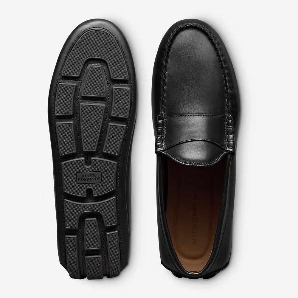 Apex Driving Loafer in Black Leather by Allen Edmonds