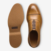 Park Avenue Verse Cap-Toe Oxford Dress Shoe in Walnut Leather by Allen Edmonds