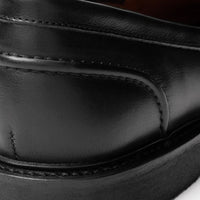 Randolph Verse Penny Loafer in Black Leather by Allen Edmonds