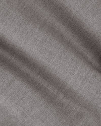 Parker Super 110s Light Stretch Flannel Wool Trouser in Light Grey (Modern Straight Fit) by Zanella