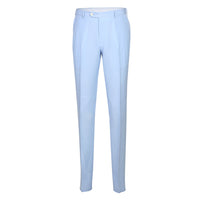 Linen Blend 2-Button SLIM FIT Suit in Sky Blue (Short, Regular, and Long Available) by Alessandro Vitello X Renoir