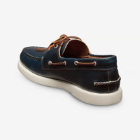 Panama Boat Shoe in Navy Weatherproof Horween Chromexcel Leather by Allen Edmonds