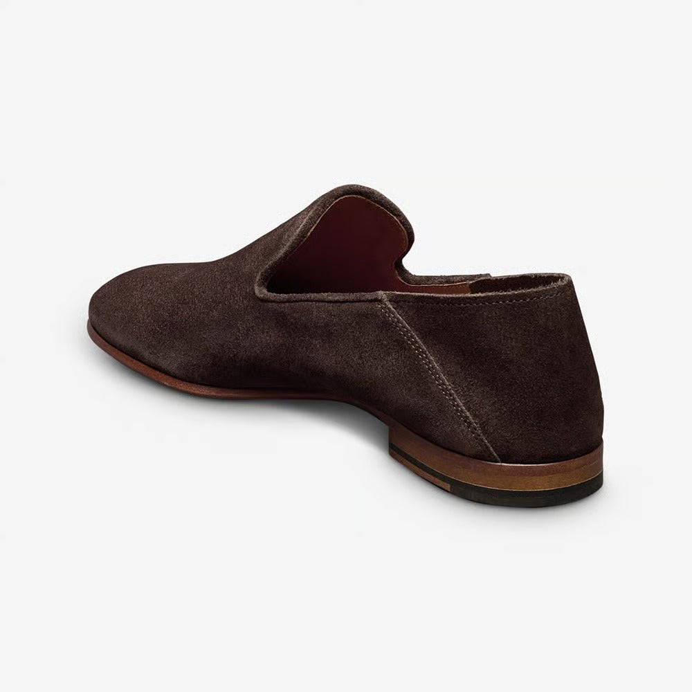 Portofino Slip-on Loafer in Bitter Chocolate Suede by Allen Edmonds