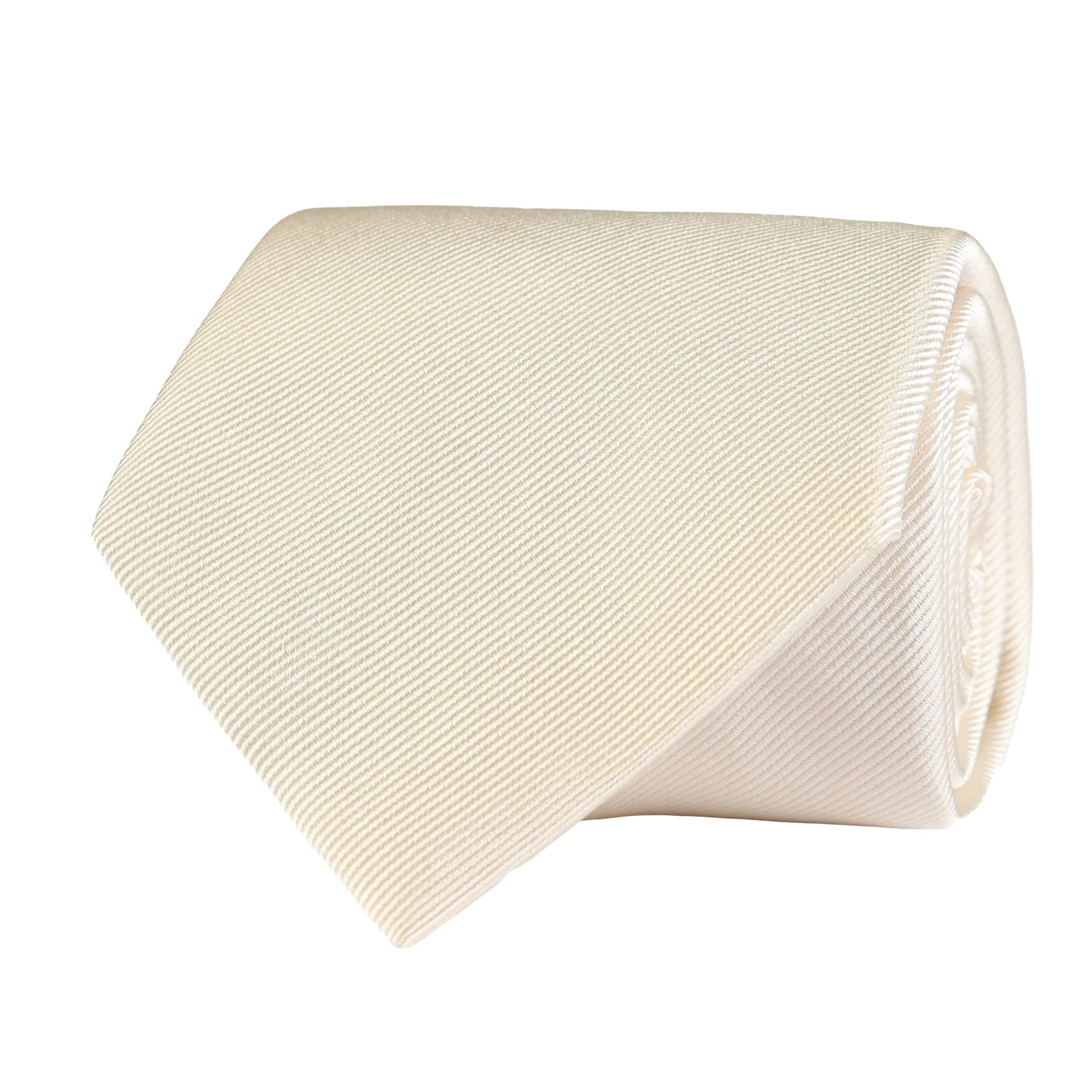 Solid Silk Faille Necktie in Choice of 32 Colors (Choice of Width) by House of Amanda Christensen