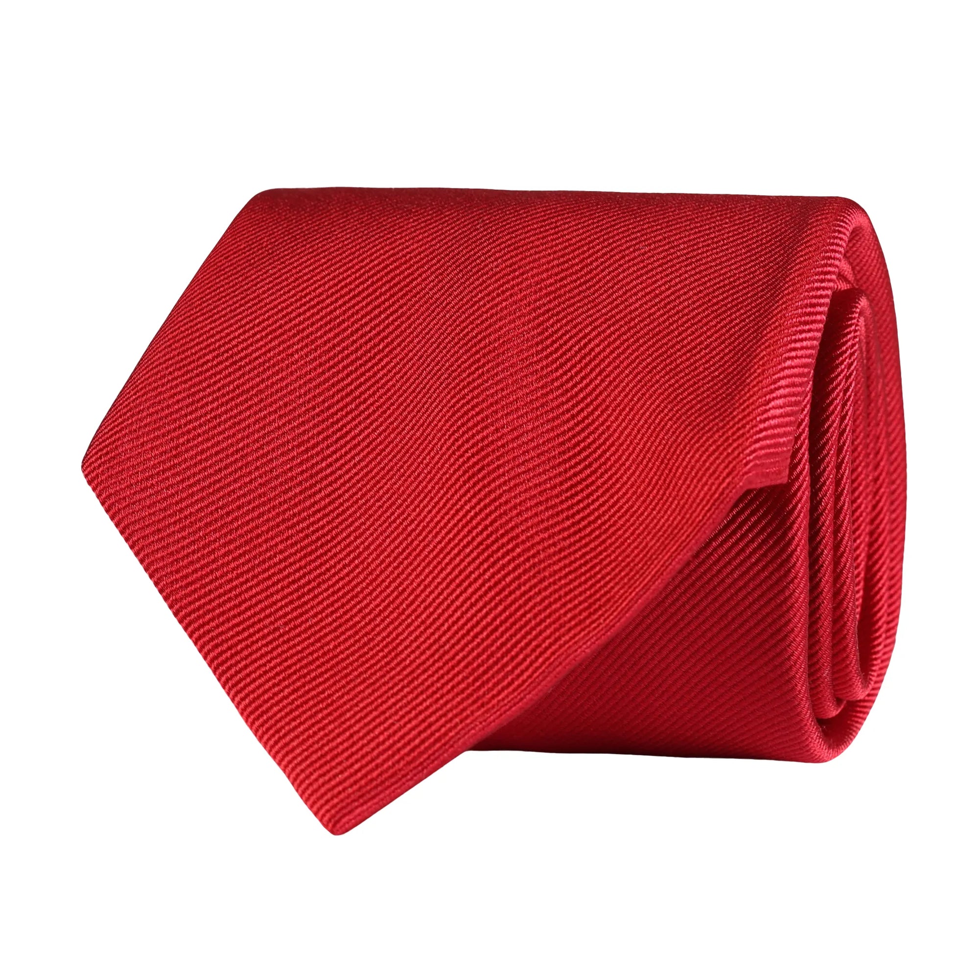 Solid Silk Faille Necktie in Choice of 32 Colors (Choice of Width) by House of Amanda Christensen