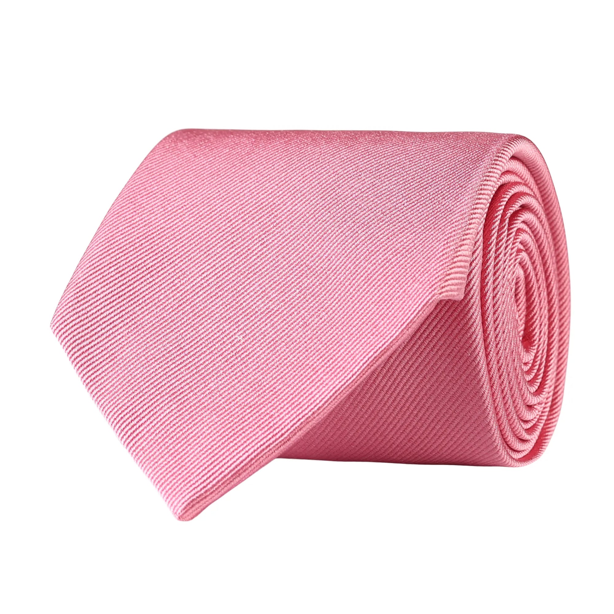 Solid Silk Faille Necktie in Choice of 32 Colors (Choice of Width) by House of Amanda Christensen