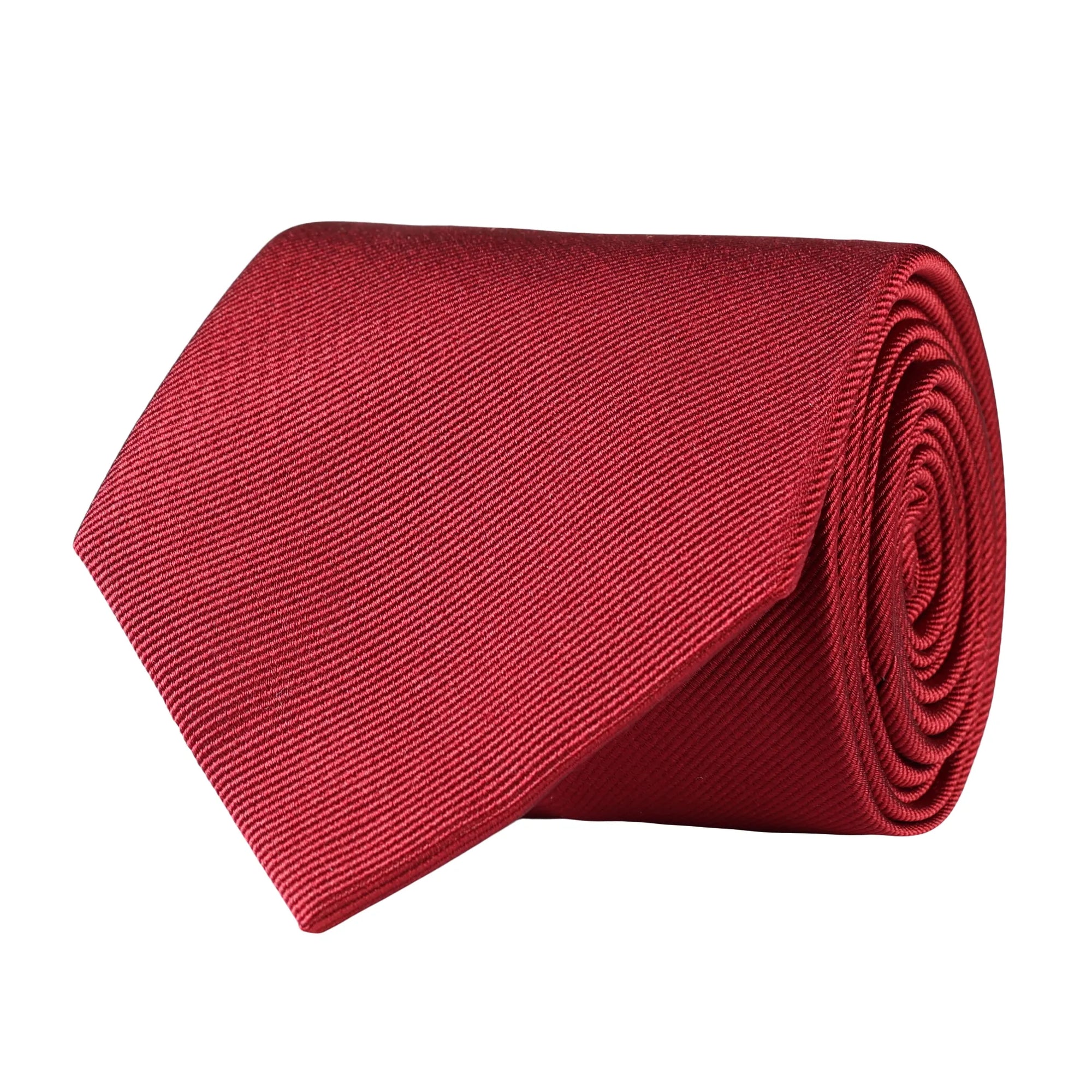 Solid Silk Faille Necktie in Choice of 32 Colors (Choice of Width) by House of Amanda Christensen