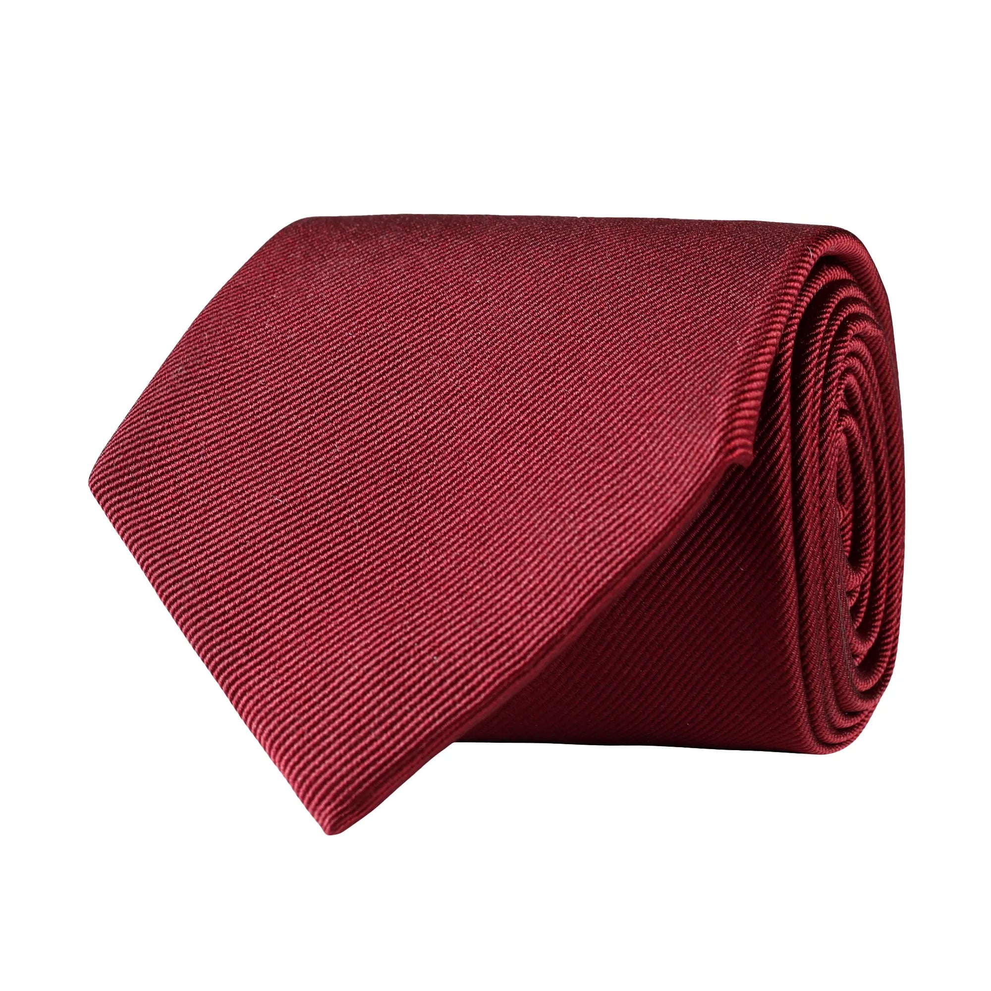 Solid Silk Faille Necktie in Choice of 32 Colors (Choice of Width) by House of Amanda Christensen