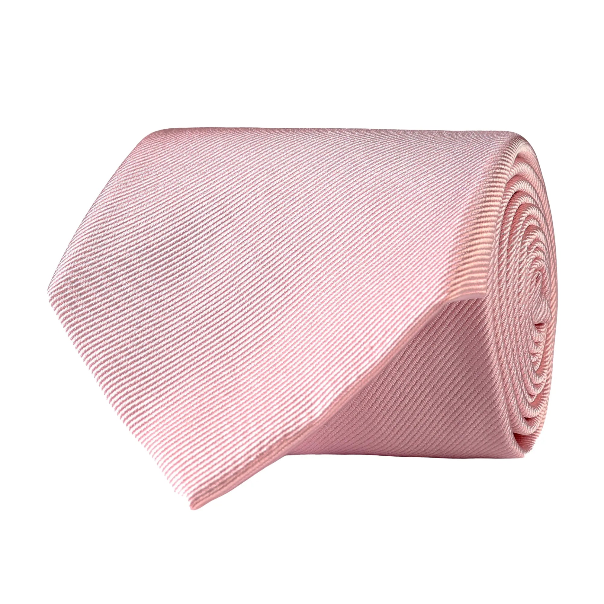 Solid Silk Faille Necktie in Choice of 32 Colors (Choice of Width) by House of Amanda Christensen