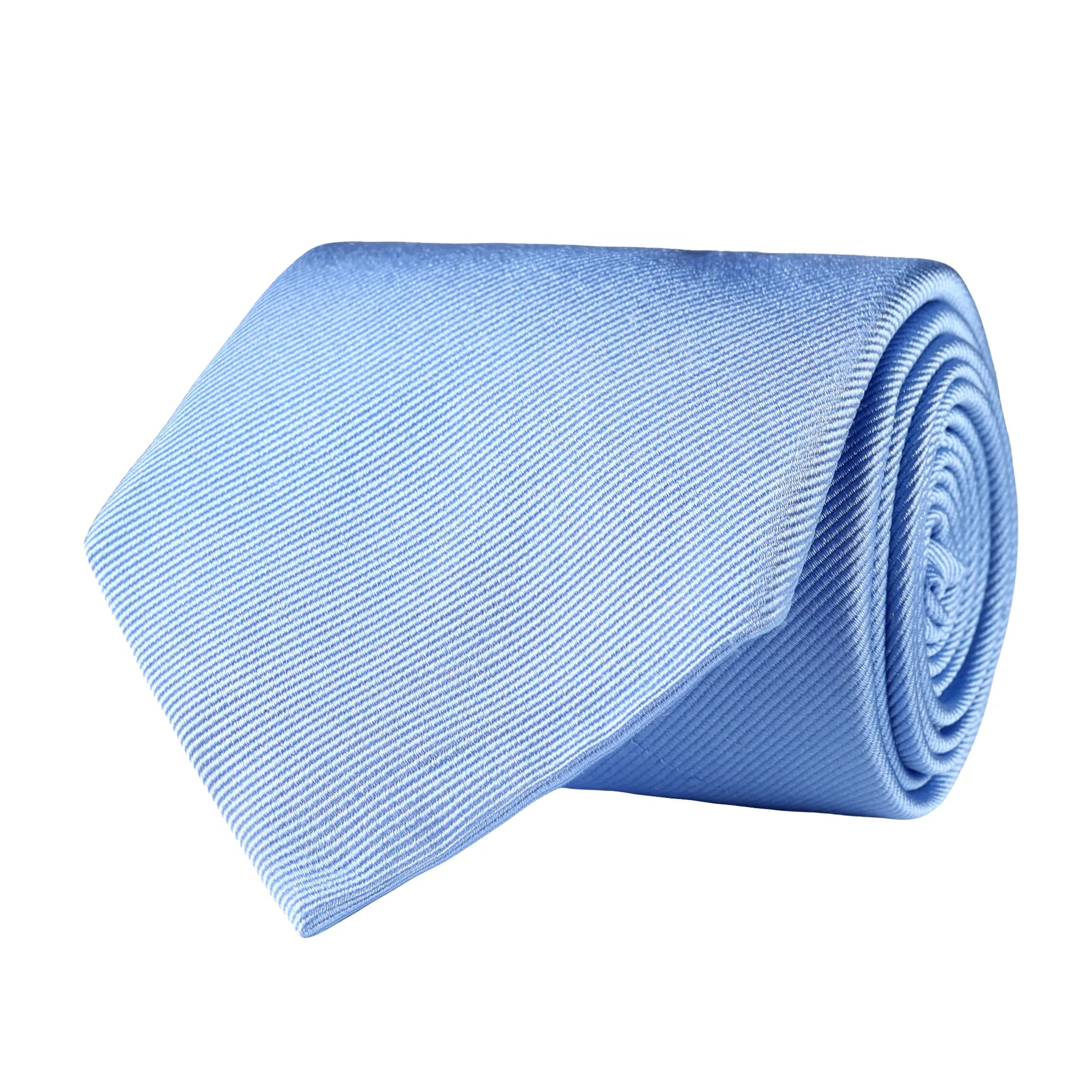 Solid Silk Faille Necktie in Choice of 32 Colors (Choice of Width) by House of Amanda Christensen