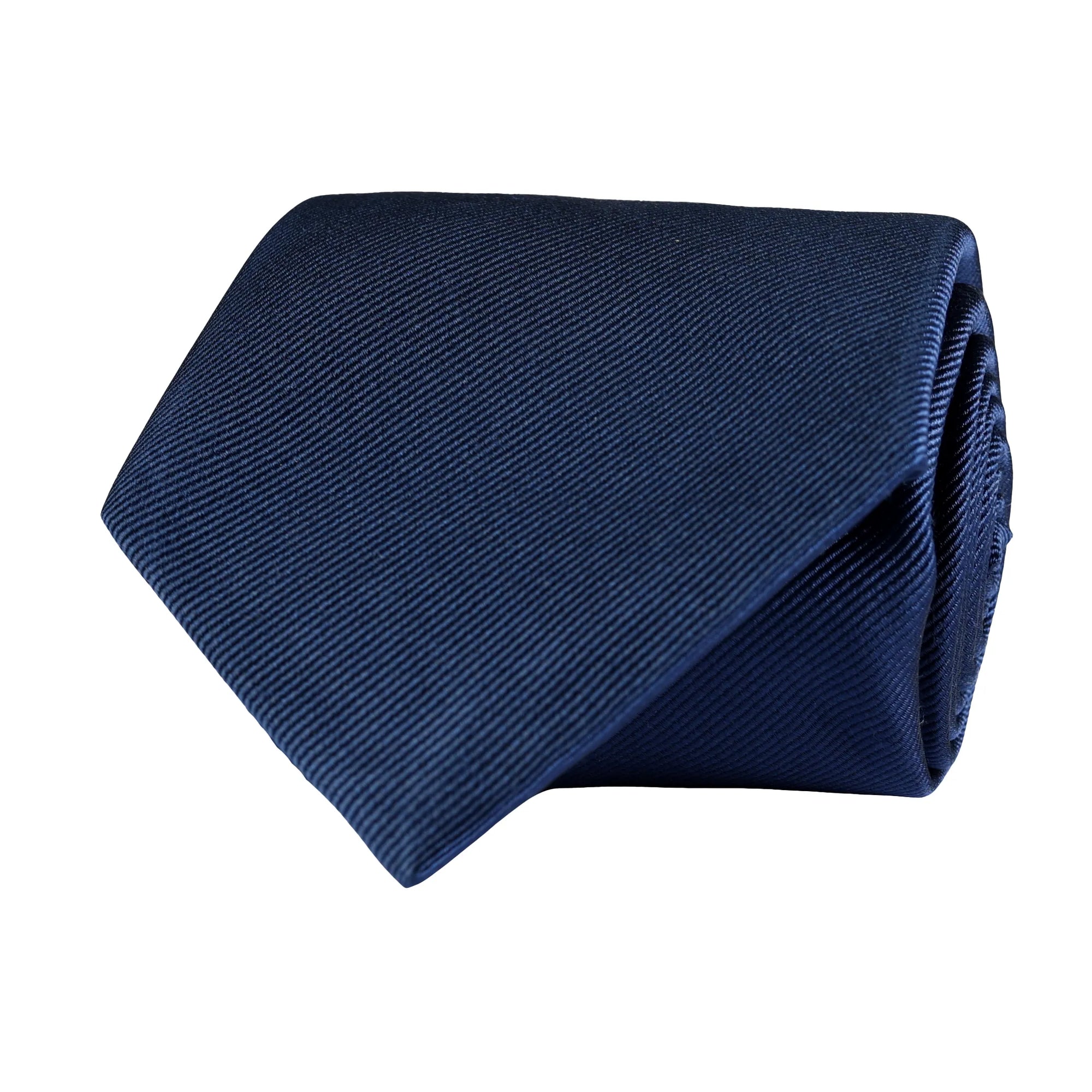 Solid Silk Faille Necktie in Choice of 32 Colors (Choice of Width) by House of Amanda Christensen