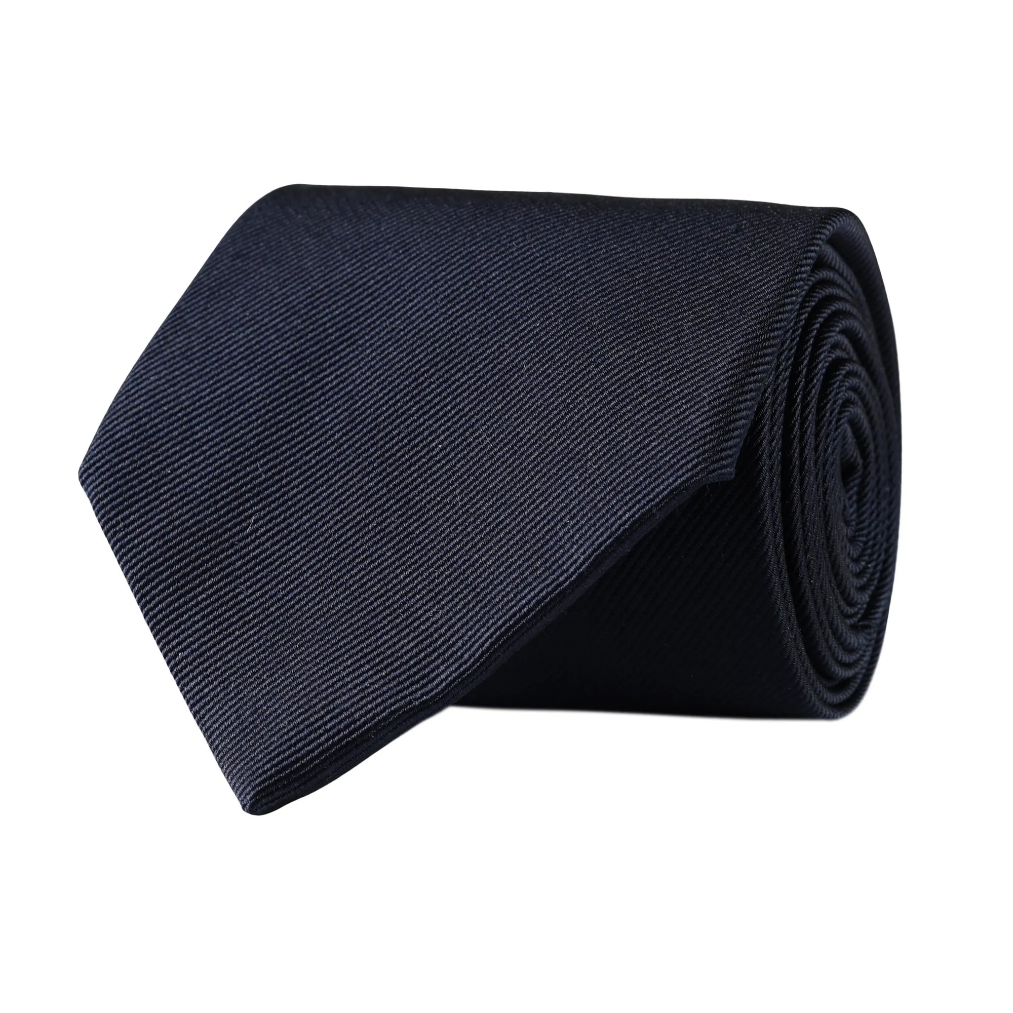 Solid Silk Faille Necktie in Choice of 32 Colors (Choice of Width) by House of Amanda Christensen