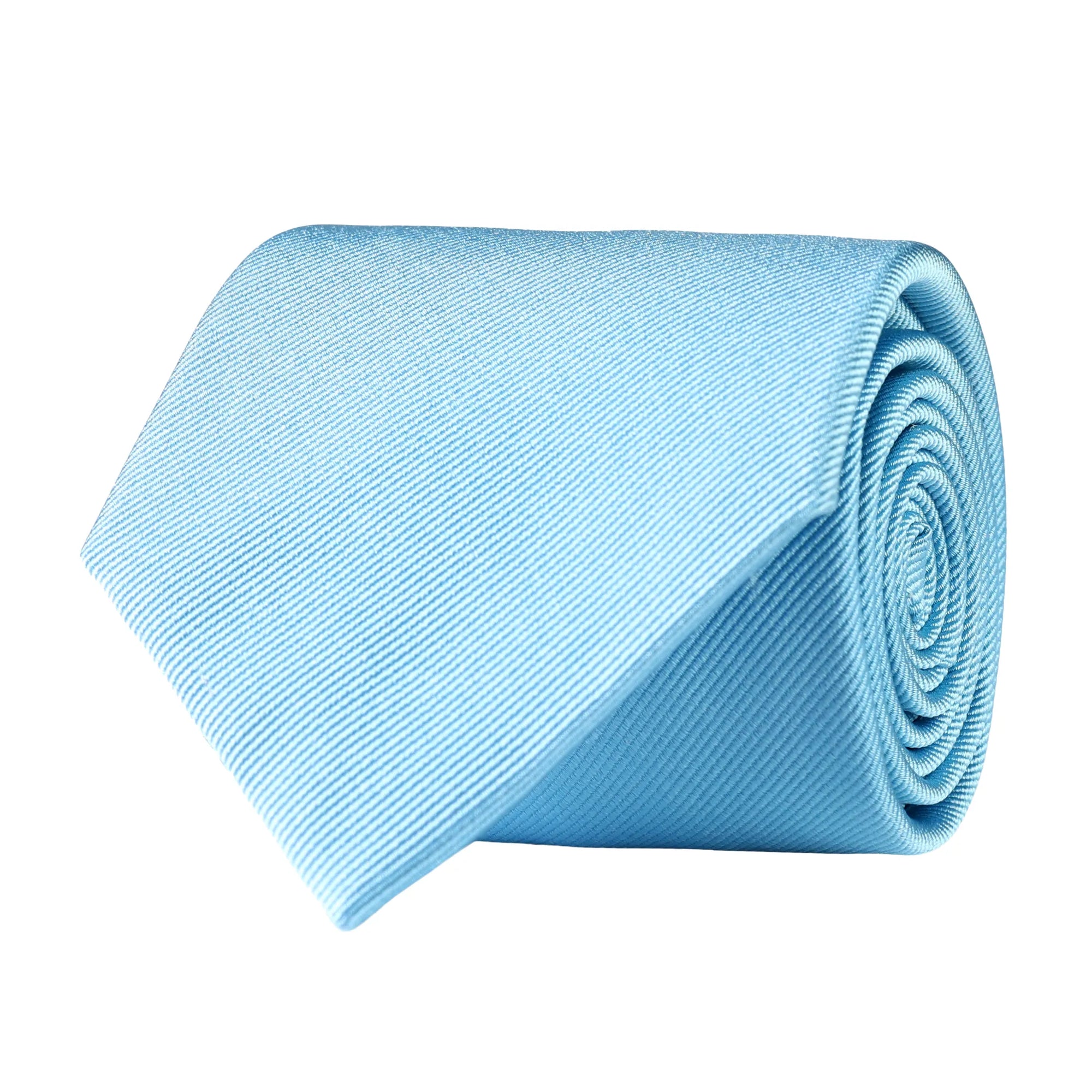 Solid Silk Faille Necktie in Choice of 32 Colors (Choice of Width) by House of Amanda Christensen