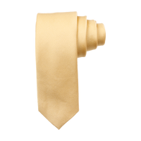 Slim Silk Faille Necktie in Choice of 32 Colors by House of Amanda Christensen