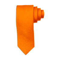 Slim Silk Faille Necktie in Choice of 32 Colors by House of Amanda Christensen