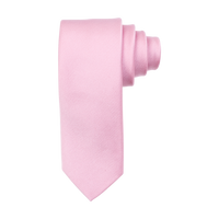 Slim Silk Faille Necktie in Choice of 32 Colors by House of Amanda Christensen