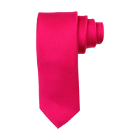 Slim Silk Faille Necktie in Choice of 32 Colors by House of Amanda Christensen
