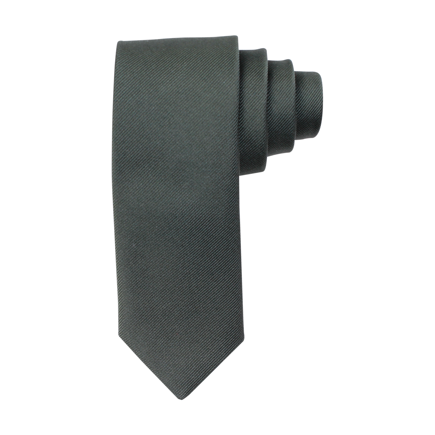 Slim Silk Faille Necktie in Choice of 32 Colors by House of Amanda Christensen