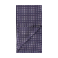 Micro Dot Silk Twill Long Rectangle Scarf in Choice of Colors by House of Amanda Christensen