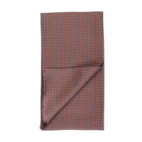 Micro Dot Silk Twill Long Rectangle Scarf in Choice of Colors by House of Amanda Christensen