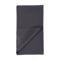 Micro Dot Silk Twill Long Rectangle Scarf in Choice of Colors by House of Amanda Christensen