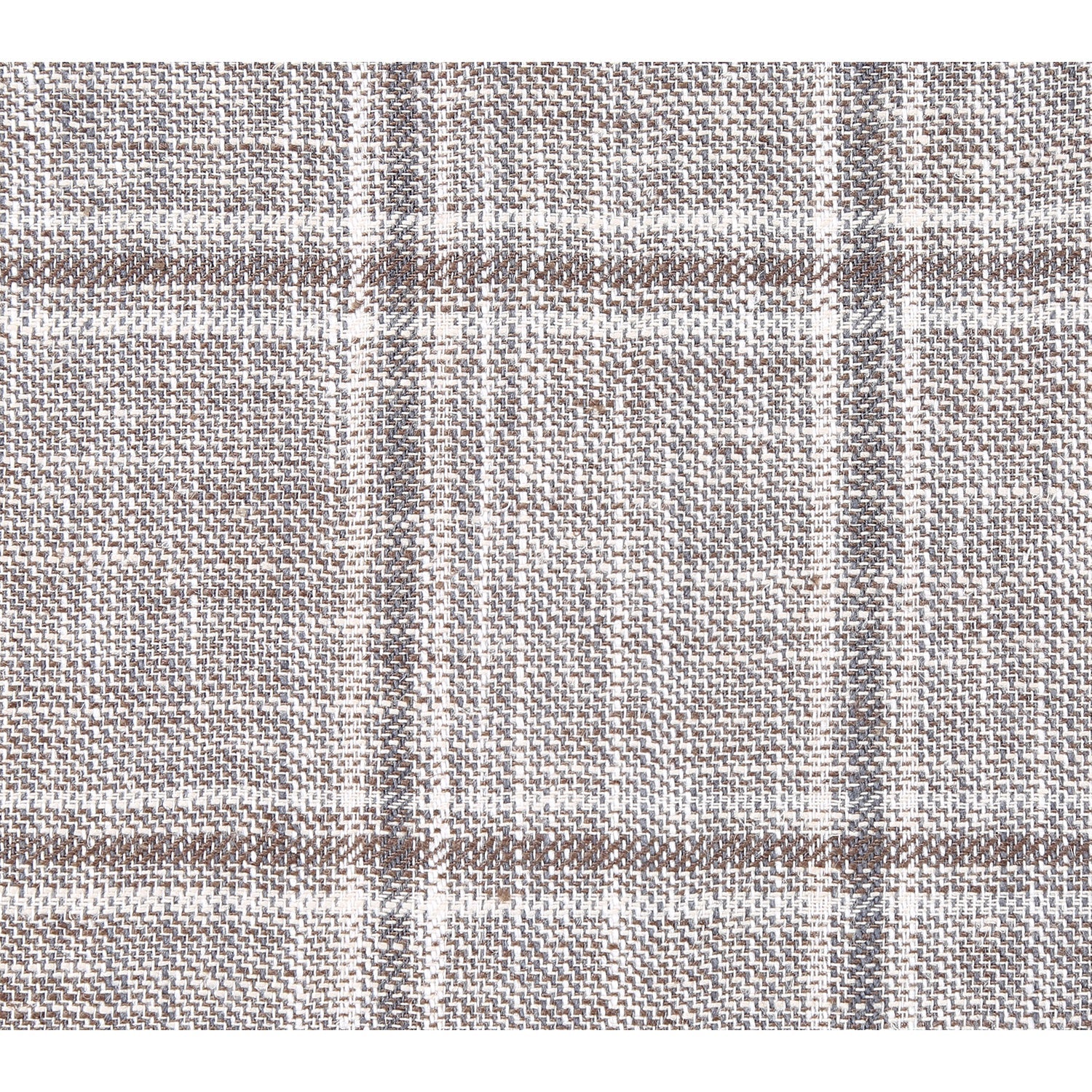 Single Breasted SLIM FIT Linen and Cotton Sport Coat in Khaki and Grey Plaid (Short, Regular, and Long Available) by Renoir