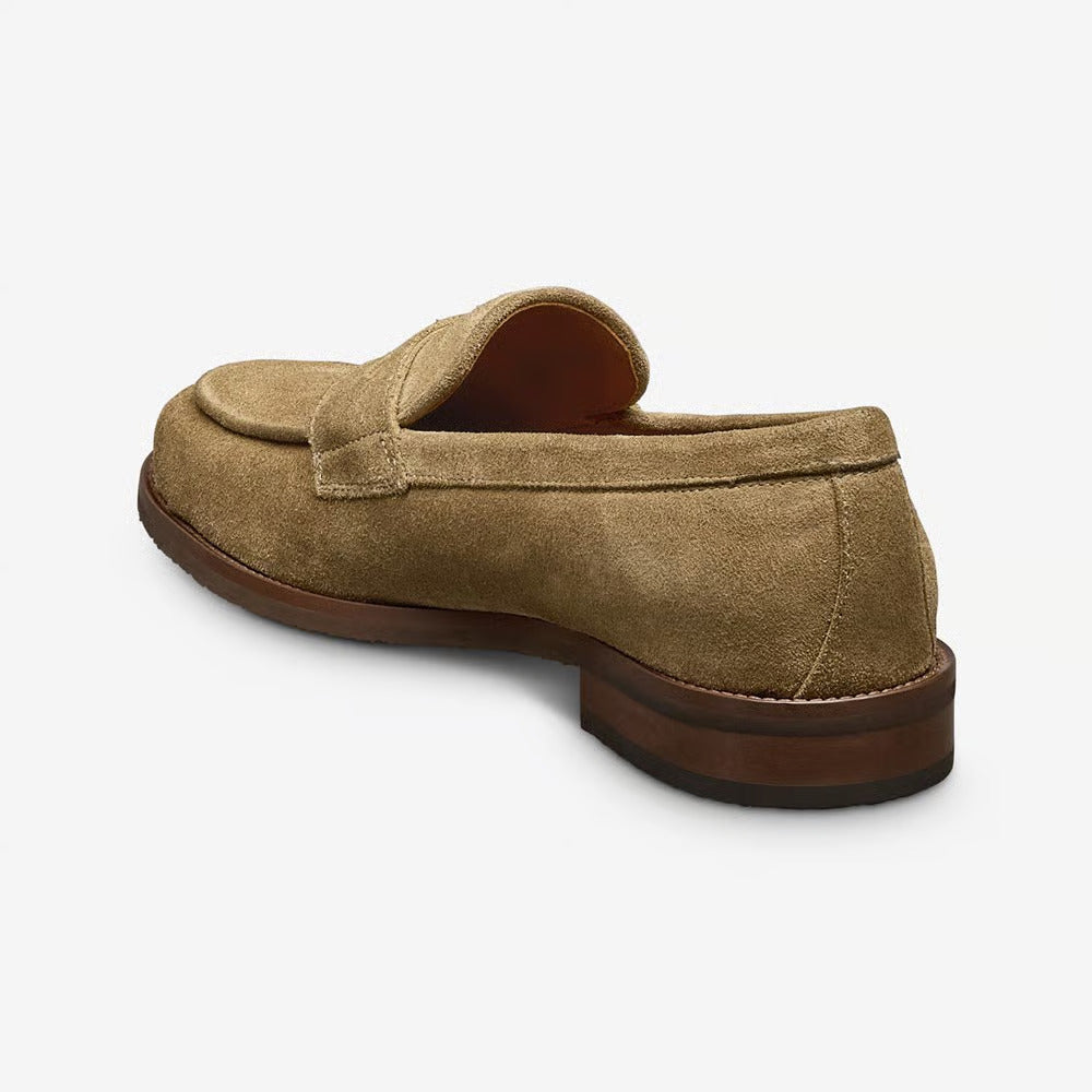 Como Penny Loafer in Tobacco Suede by Allen Edmonds