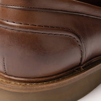 Randolph Verse Penny Loafer in Chili Leather by Allen Edmonds