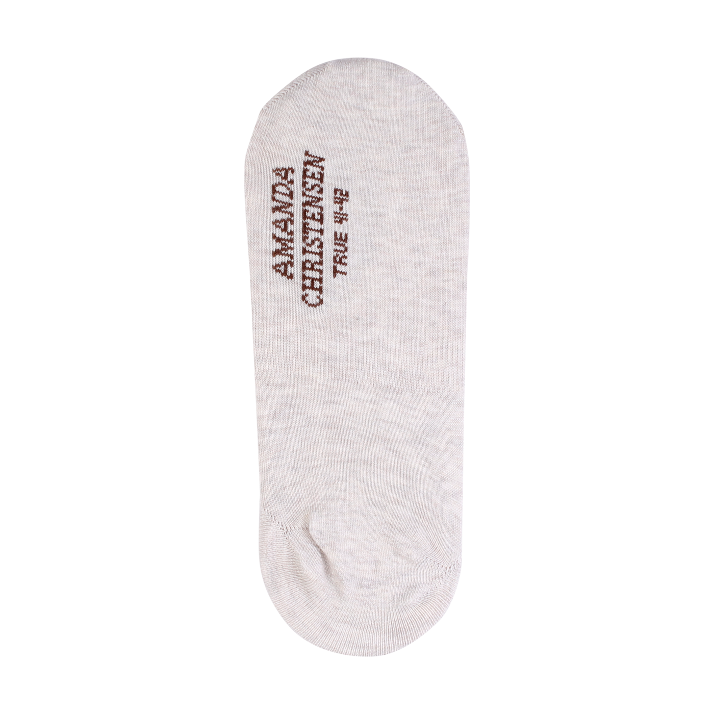 3 PAIR - Invisible Combed Cotton Blend Italian Ankle Socks (Choice of Colors) by Amanda Christensen