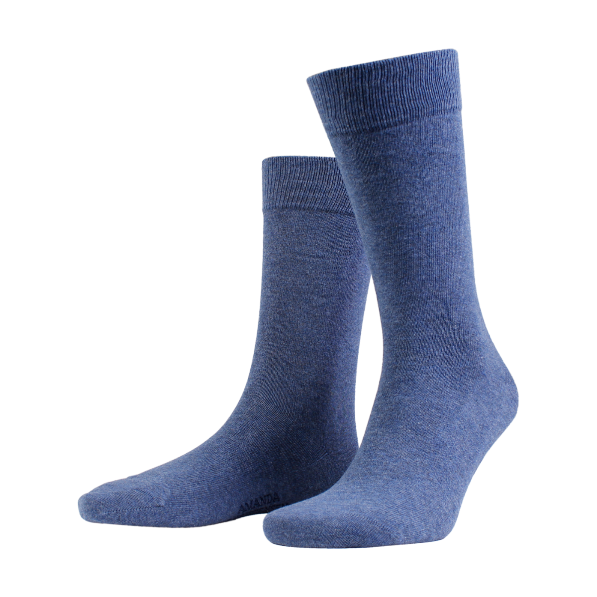 3 PAIR - True Combed Cotton Blend Italian Ankle Socks (Choice of Colors) by Amanda Christensen