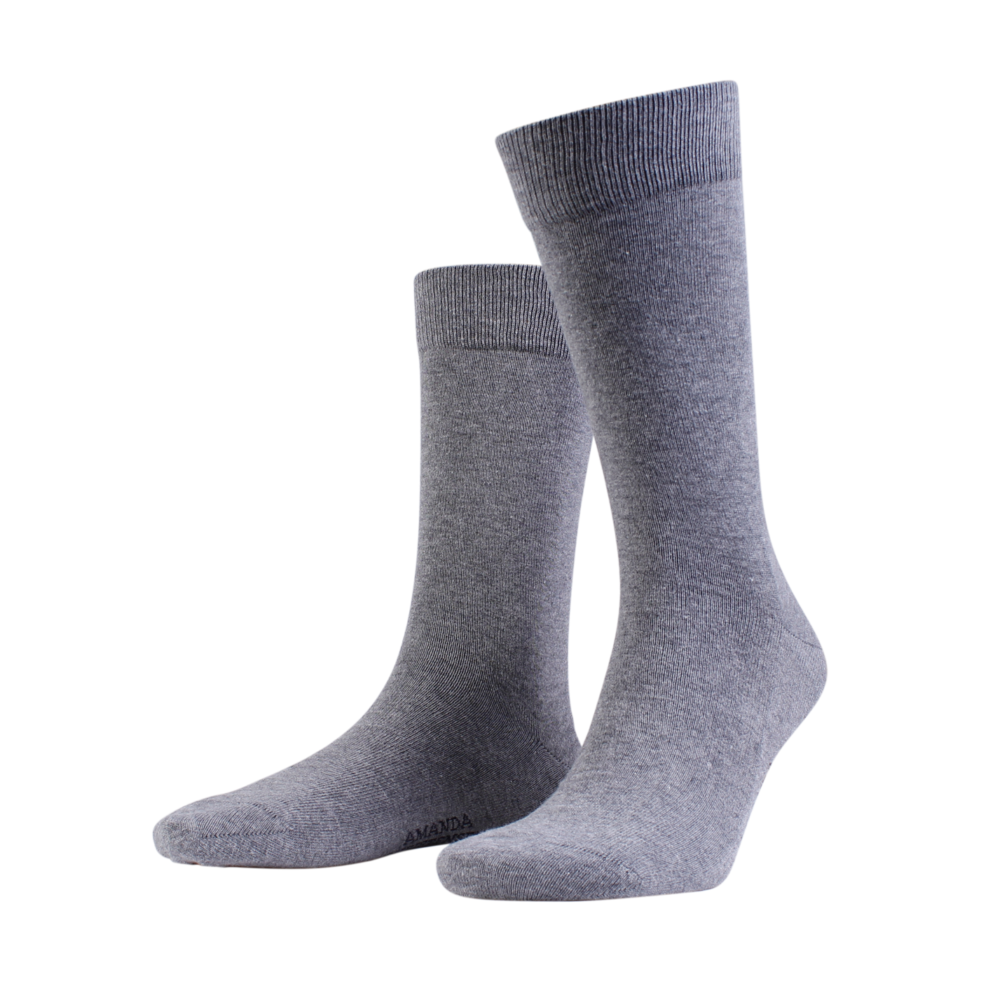 3 PAIR - True Combed Cotton Blend Italian Ankle Socks (Choice of Colors) by Amanda Christensen