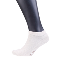 3 PAIR - True Combed Cotton Blend Italian Sneaker Socks (Choice of Colors) by Amanda Christensen